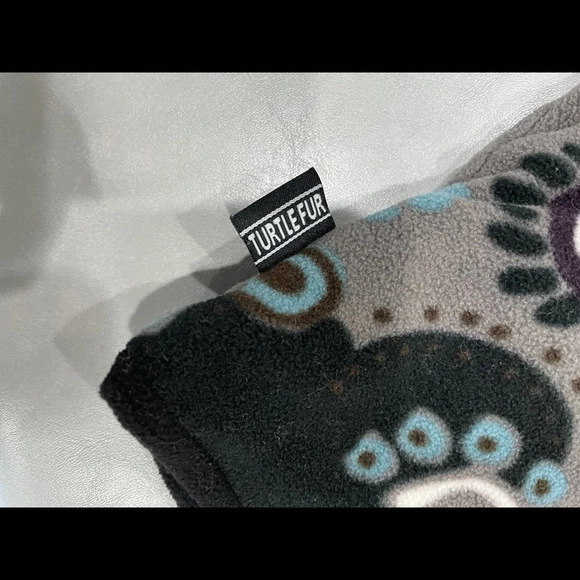 Turtle Fur Shellaclava Balaclava Adult Patterened Black Blue and Grey for Skiing - Picture 2 of 3